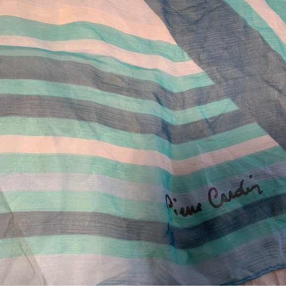 Pierre Cardin Striped Scarf - Picture 1 of 9